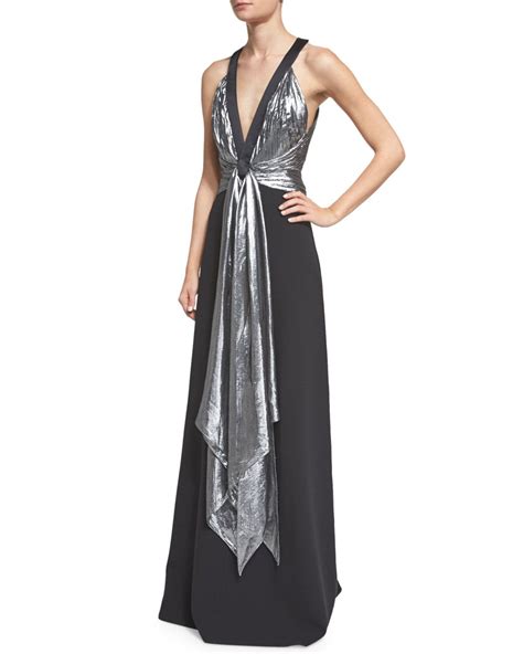 black evening gown michael kors|Michael Kors dresses.